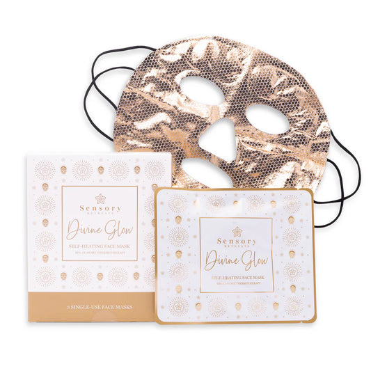 Divine Glow Self-Heating Face Mask